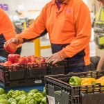 Australian Food Relief Sector preparing fruits