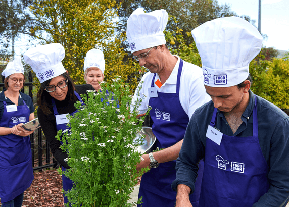 WA Meal Makers 2022 Chefs in Garden